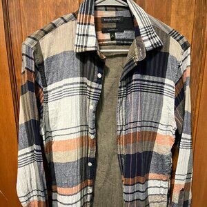 Banana Republic Untucked Slim Fit Men's Shirt - Size Small